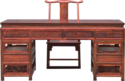 草龍紋書(shū)桌