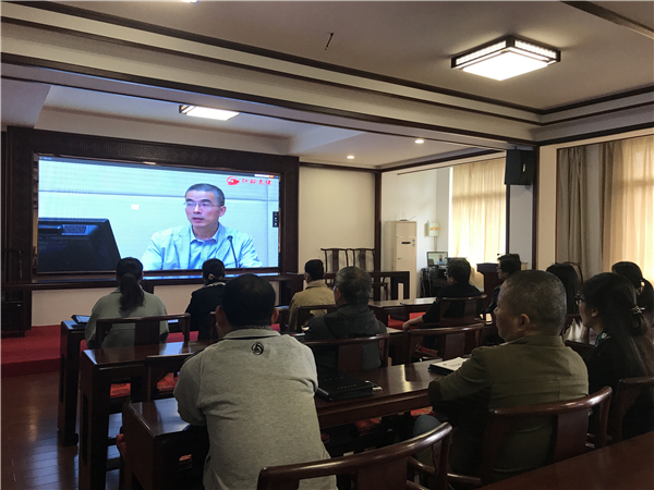 匯才黨支部組織觀看“紅船黨課”——走向新征程，學(xué)習(xí)黨的十九大精神