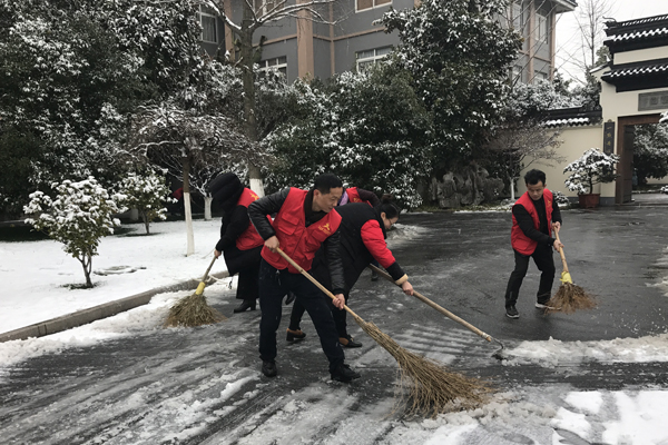 紅色行動——黨員義務掃雪